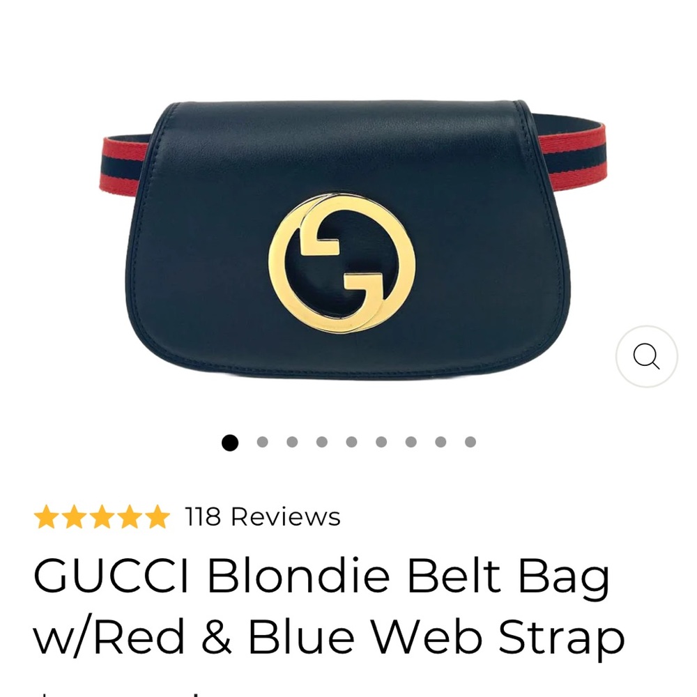 NEW Gucci authentic brand new belt bag from Saks fifth Avenue. Never been worn.